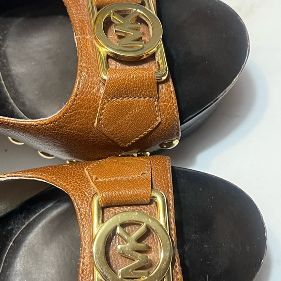 Michael Michael Kors Charm Sling Platform Pumps Sz 6 Women - Picture 5 of 10